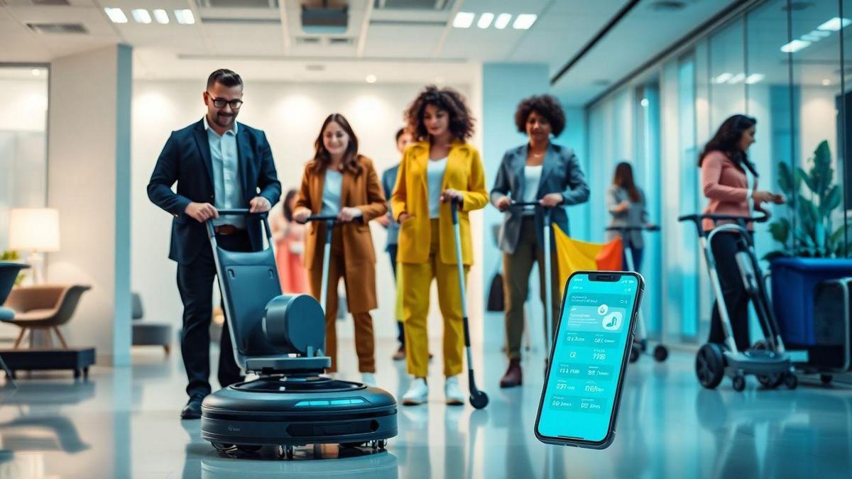 The Role of Technology in Cleaning Services